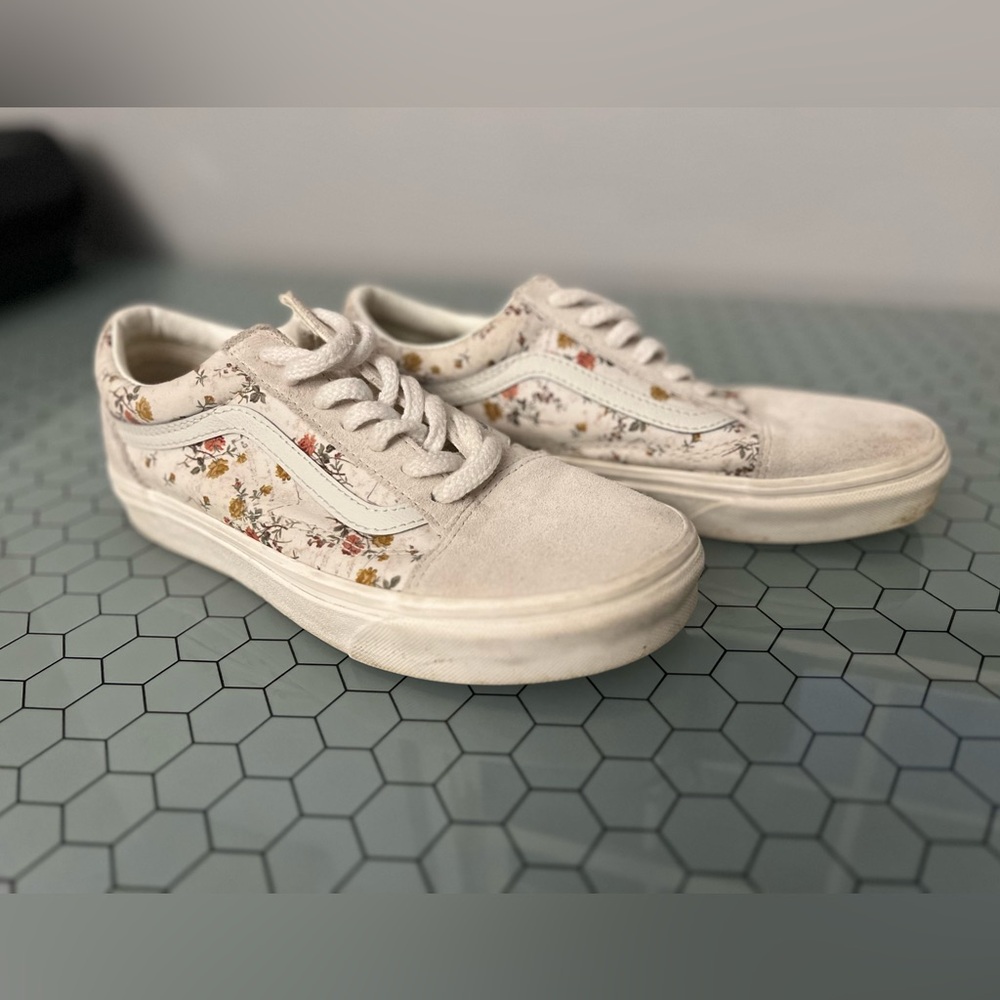 Vans Old Skool Vintage Floral Marshmallow
